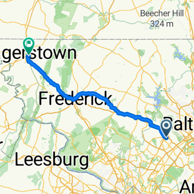 Day One Western MD Run