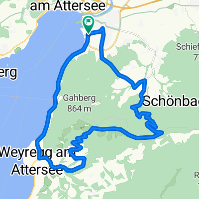 Schörfling - Gahberg - Weyregg - Schörfling