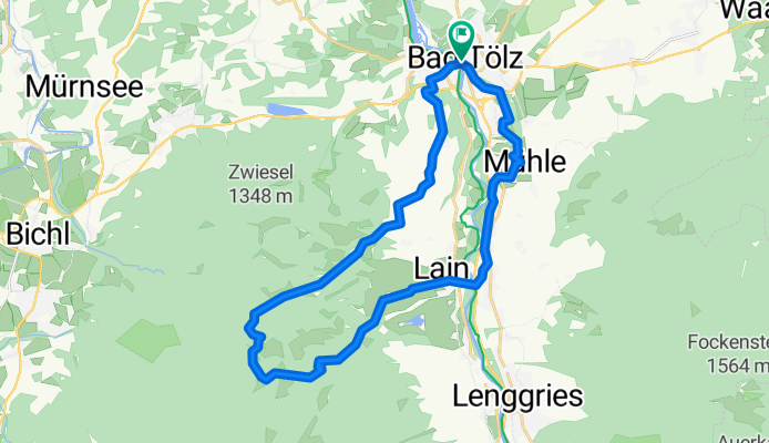 Feierabendrunde Tölz- Arzbach-Längental-Wackersberg