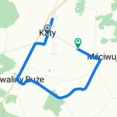 Umiarkowana trasa w Mały Płock