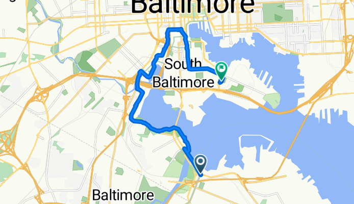 South Hanover Street 3400, Baltimore to Whetstone Way 1604, Baltimore