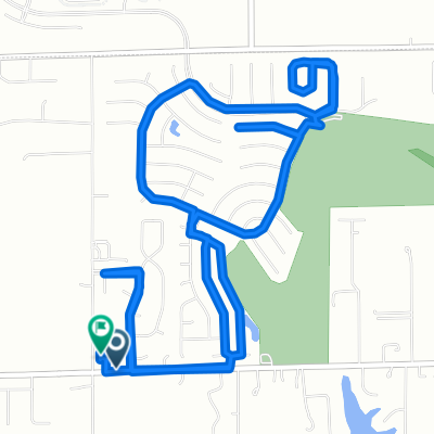 13028 N Departure Boulevard W, Camby to 13022 N Jenna Ct, Camby