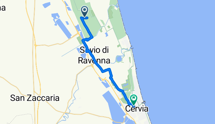 Percorso rilassato in Cervia