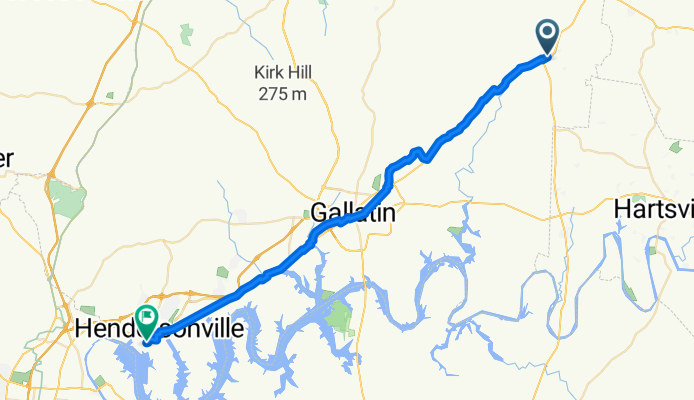 3859–3955 US-31E, Bethpage to 325 Nokes Dr, Hendersonville