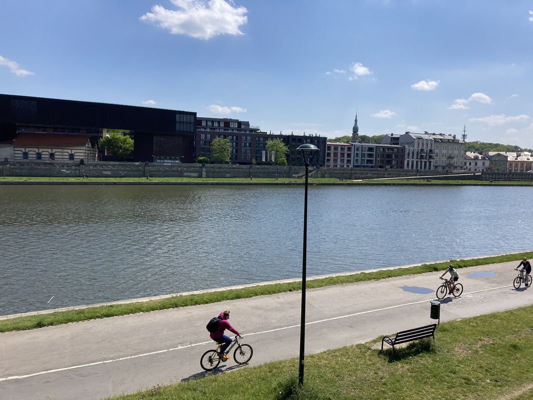 Spokojna trasa w Kraków