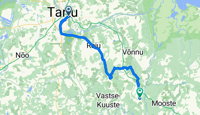 Kalda tee 1c, Tartu to Kärsa-Eoste, Akste