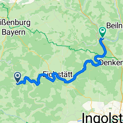 3. Tag Altmühltal-Radweg