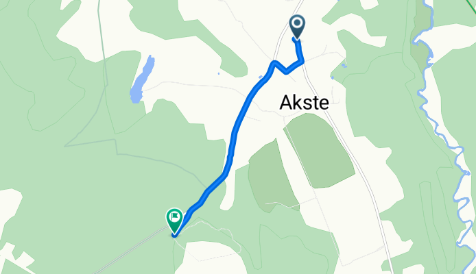 Kärsa-Eoste, Akste to RMK Valgesoo vaatetorn, Kiidjärve