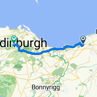 13 Mallard Walk, Prestonpans to 1–3 Saint Colme Street, Edinburgh