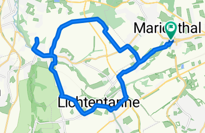 Route in der Bikemap App öffnen