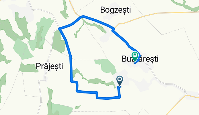 DC88, Bîrjoveni to Unnamed Road, Butnăreşti