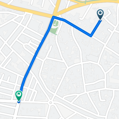 Via Principe Amedeo 24, Galatone to Viale 24 Maggio 44, Galatone