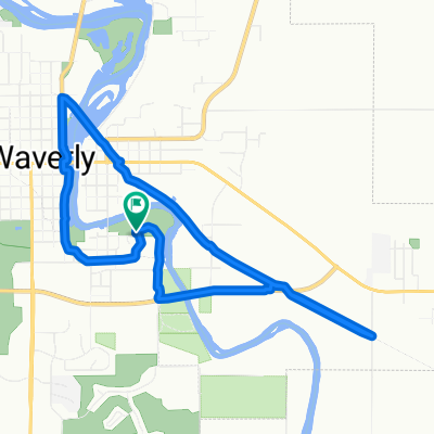 Restful route in Waverly