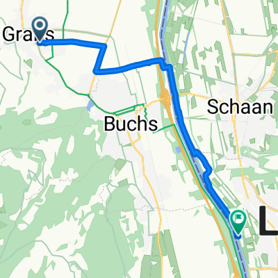 Gemütliche Route in Vaduz