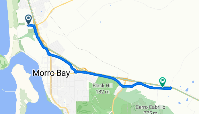 Easy ride in Morro Bay