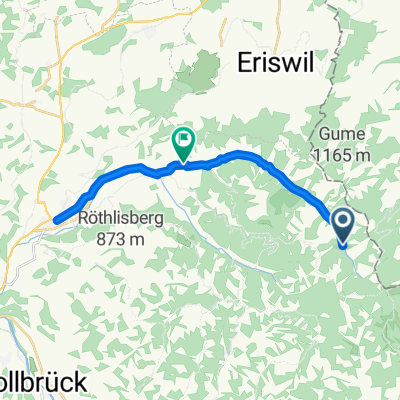 Schnelle Tour in Wasen im Emmental