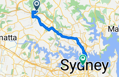 Route in der Bikemap App öffnen