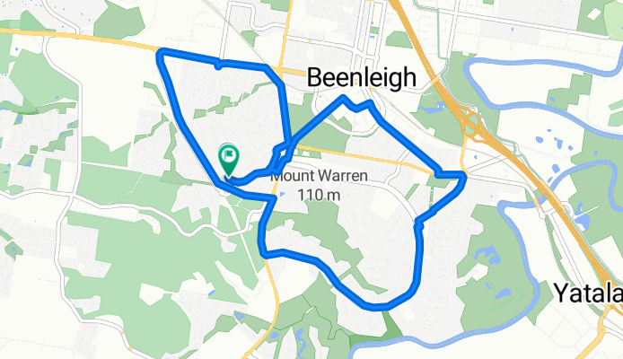 Relaxed route in Beenleigh