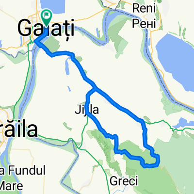 Galati - Luncavita- Piatra noastra - Jijila - Galati
