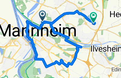 Route in der Bikemap App öffnen