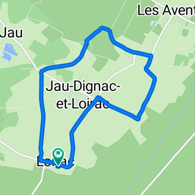 De Chemin du Centre 40, Jau-Dignac-et-Loirac à Chemin du Centre 40, Jau-Dignac-et-Loirac