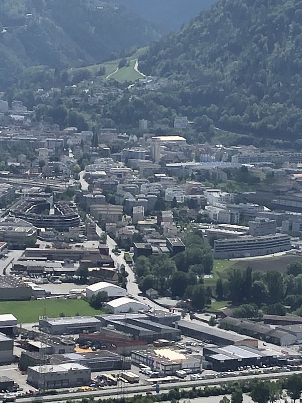 Rota moderada em Chur