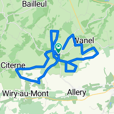 Route stable en Hallencourt