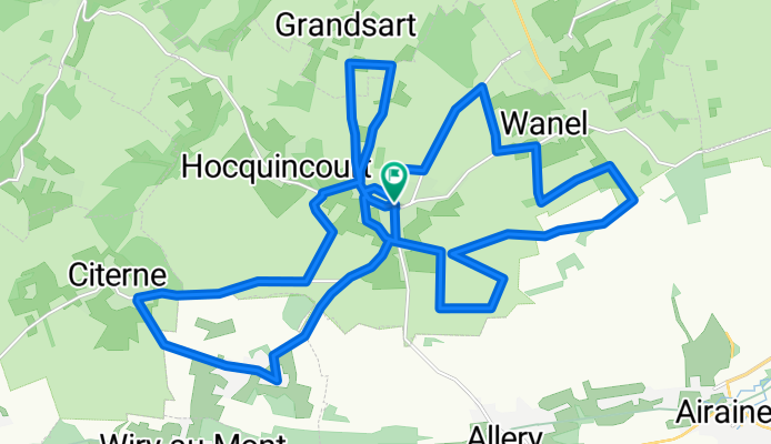 Route stable en Hallencourt