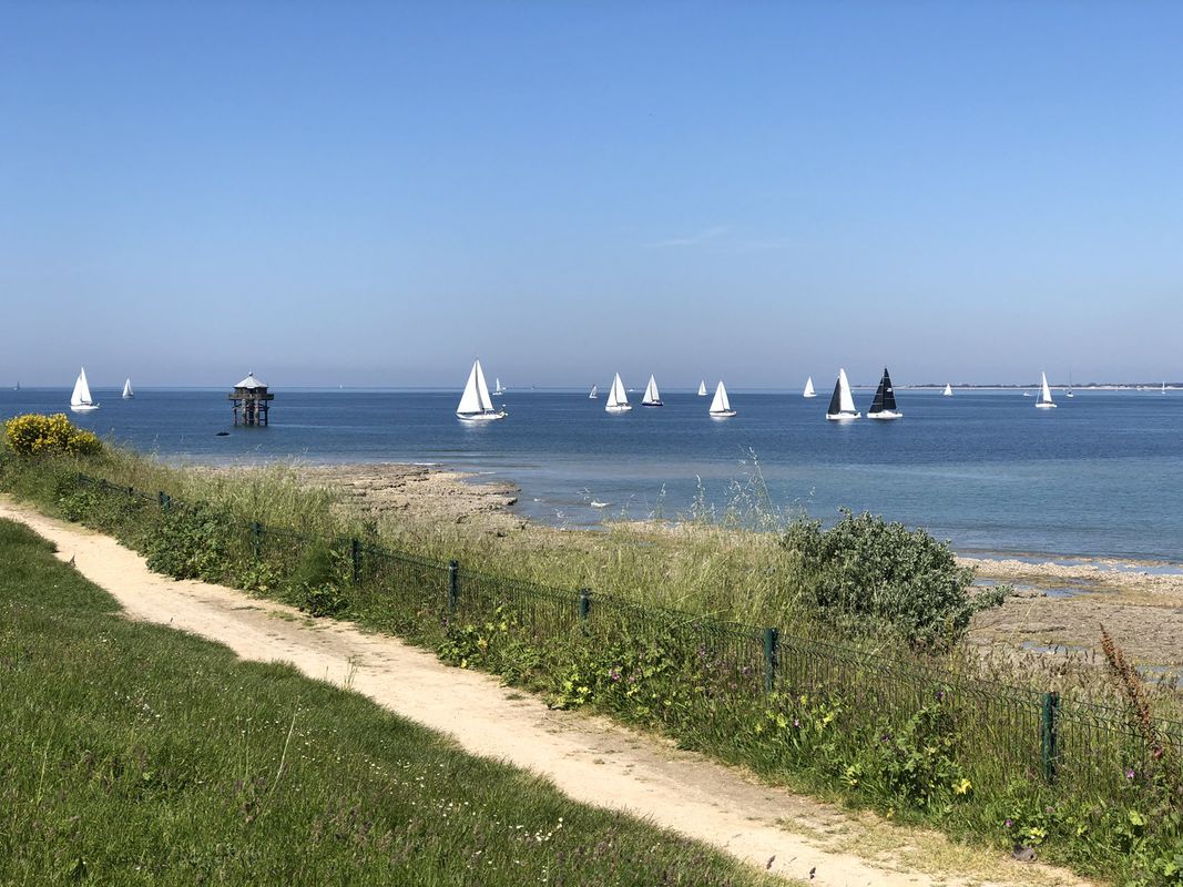 Perigny par la Moulinette, Aytré, la cote, Angoulins les Minimes et le canal de Rompsay