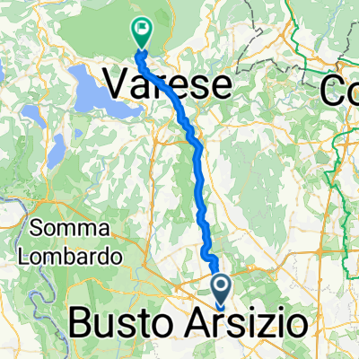 Route stable en Varese