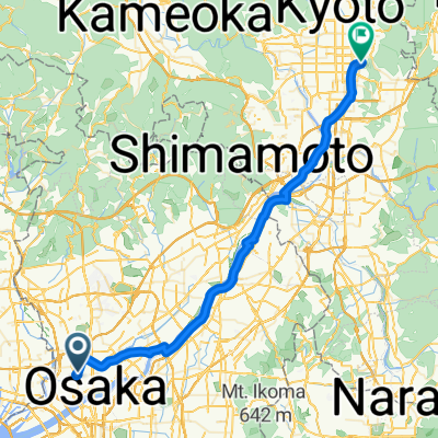 三国→八坂神社