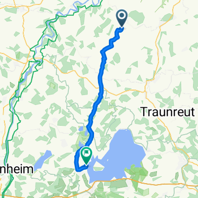 Höllhund 2, Taufkirchen nach Erlenweg 14, Prien am Chiemsee
