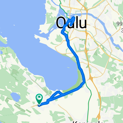 Relaxed route in Oulunsalo