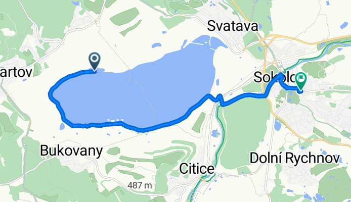 Unnamed Road, Habartov to Slezská, Sokolov