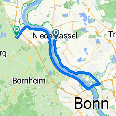 Niederkassel-Wesseling via Bonn
