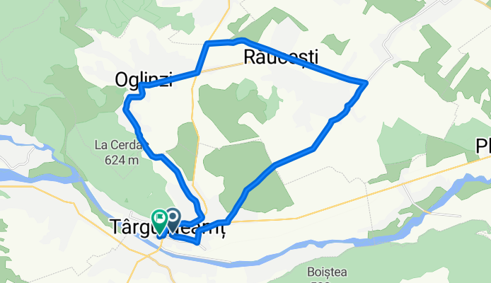 Restful route in Târgu Neamţ