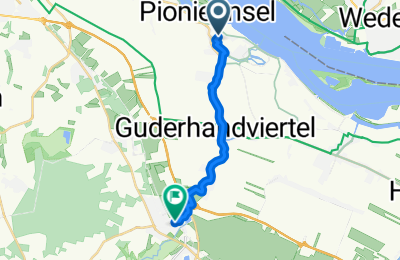 Route in der Bikemap App öffnen
