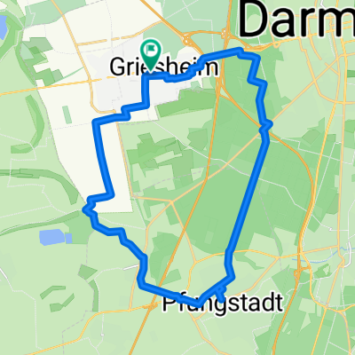 Gemütliche Route in Griesheim