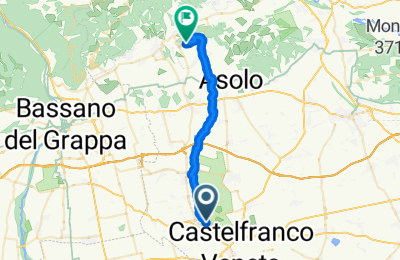 Route in der Bikemap App öffnen