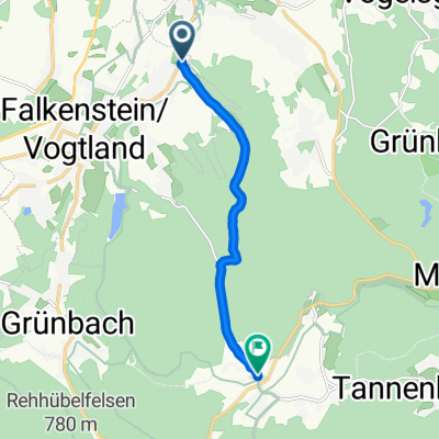 Gemütliche Route in Muldenhammer