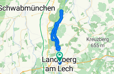 Route in der Bikemap App öffnen