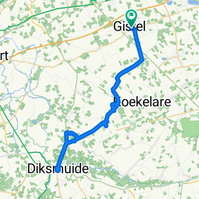 Gematigde route in Gistel