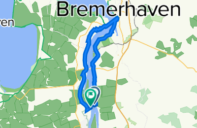 Route in der Bikemap App öffnen