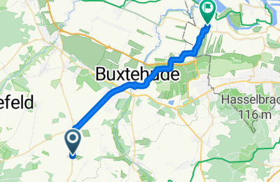 Route in der Bikemap App öffnen