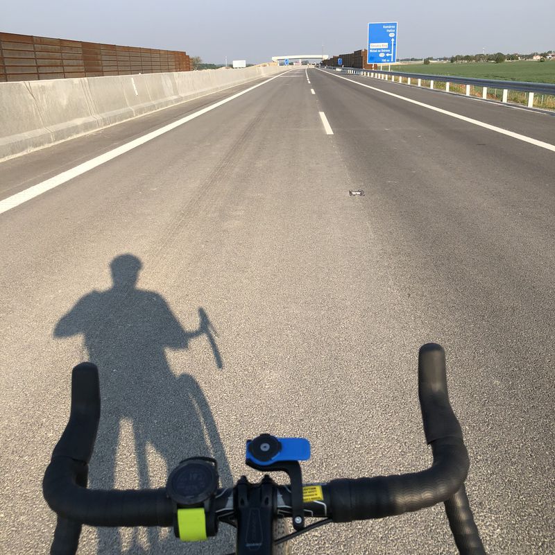 Exploring the Construction Site of New Highway R7