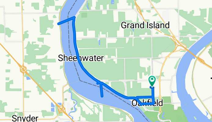 Fareway Lane 191, Grand Island to Baseline Road 686, Grand Island