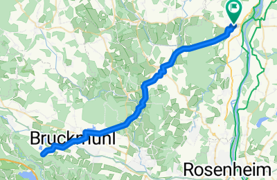 Route in der Bikemap App öffnen