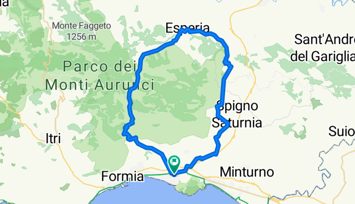 Da Via Gianola 10, Formia a Via Gianola 10, Formia