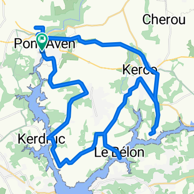 Boucle de l'aven du belon
