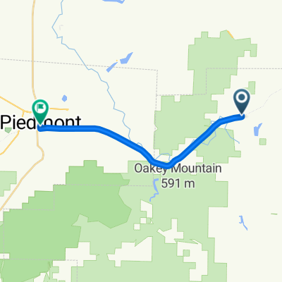 1235–1299 CR-70, Piedmont to 107 N Center Ave, Piedmont